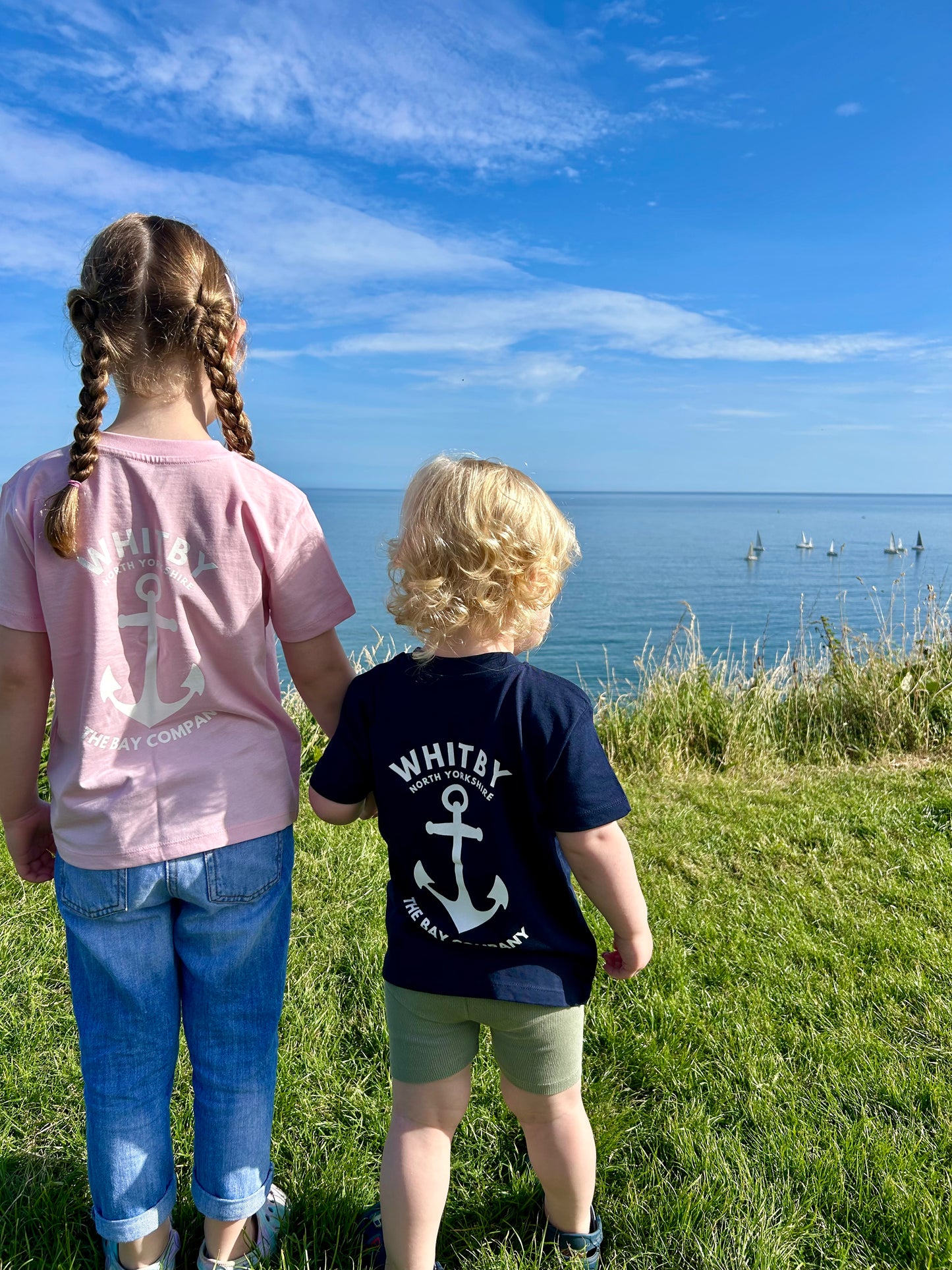 Kid's Whitby Anchor T-shirt