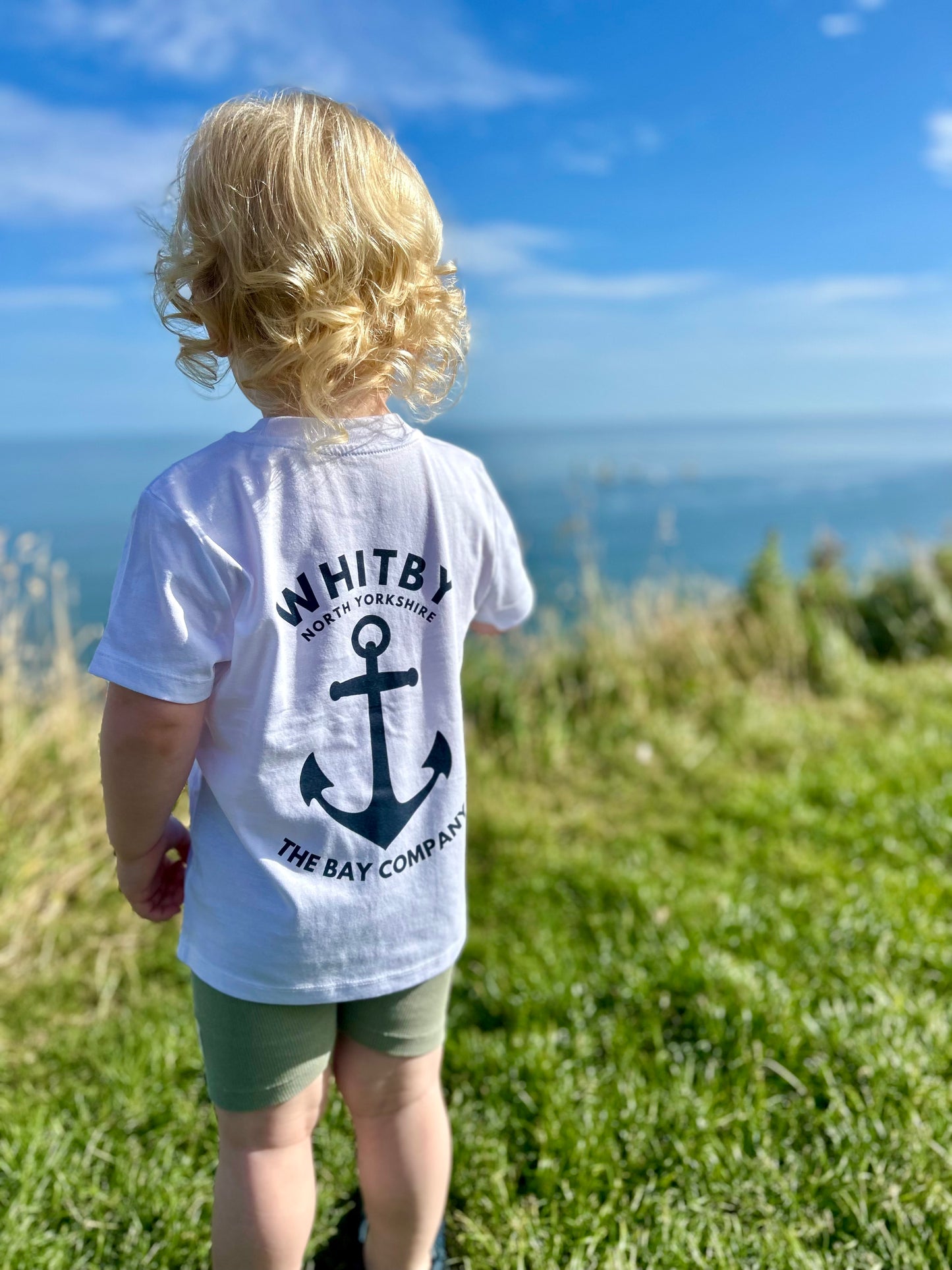 Kid's Whitby Anchor T-shirt