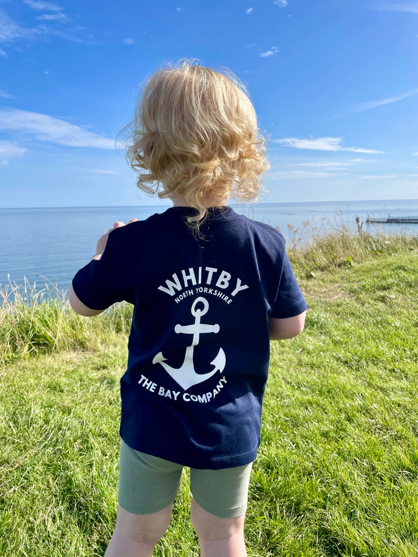 Kid's Whitby Anchor T-shirt
