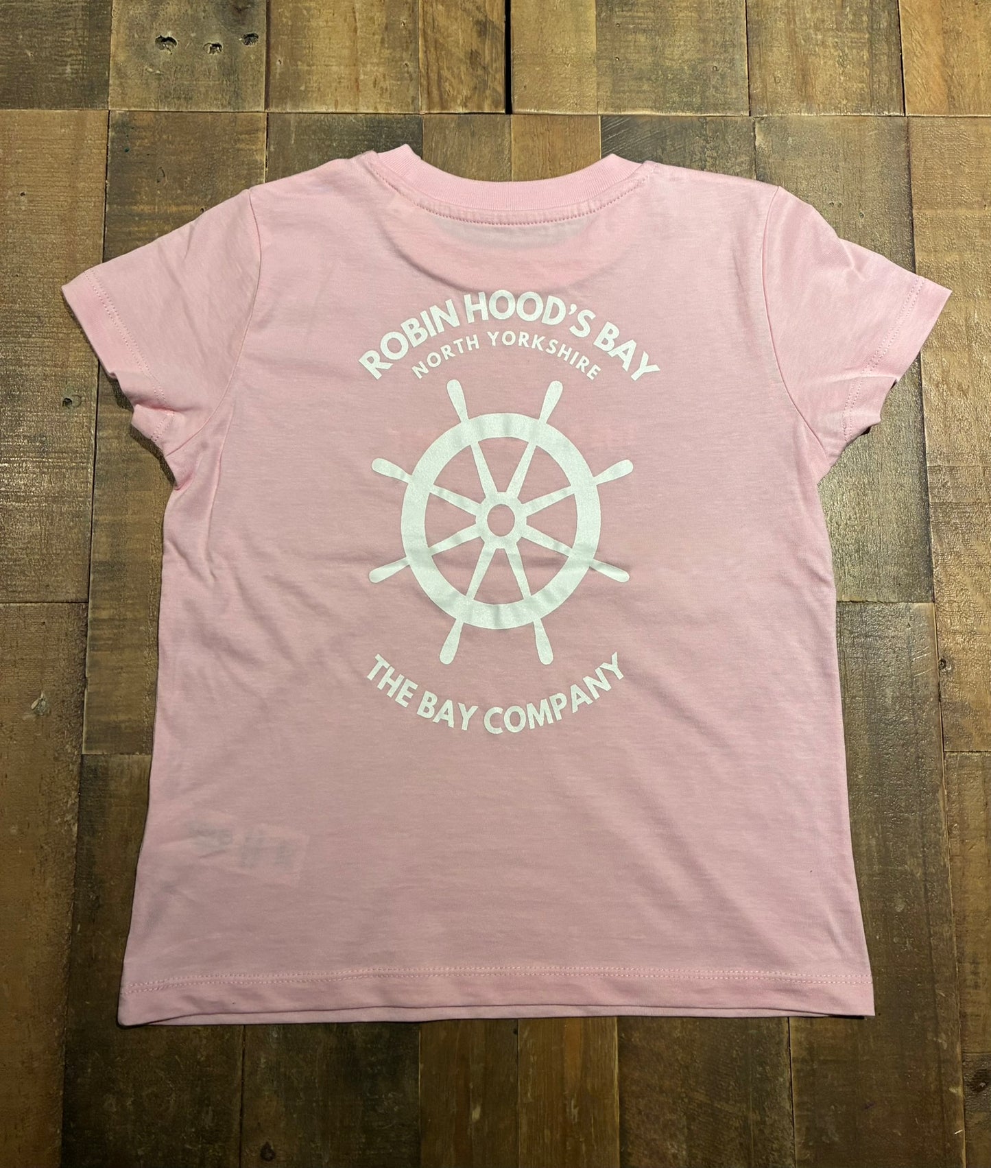 The Kid's Robin Hood's Bay Wheel T-shirt