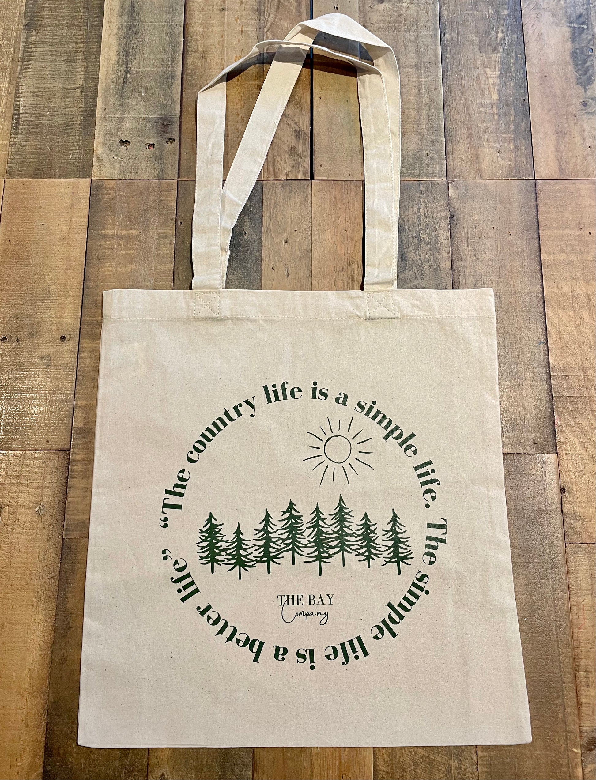 The simple life shopping tote bag from The Bay Company